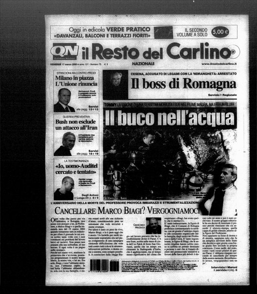 Il Resto del Carlino : giornale dell'Emilia